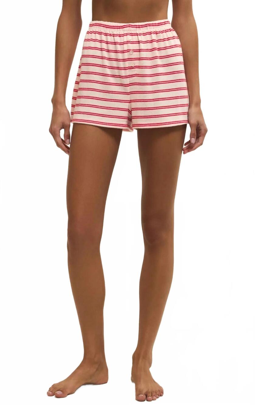 NEW Z SUPPLY pajama day stripe short in multi